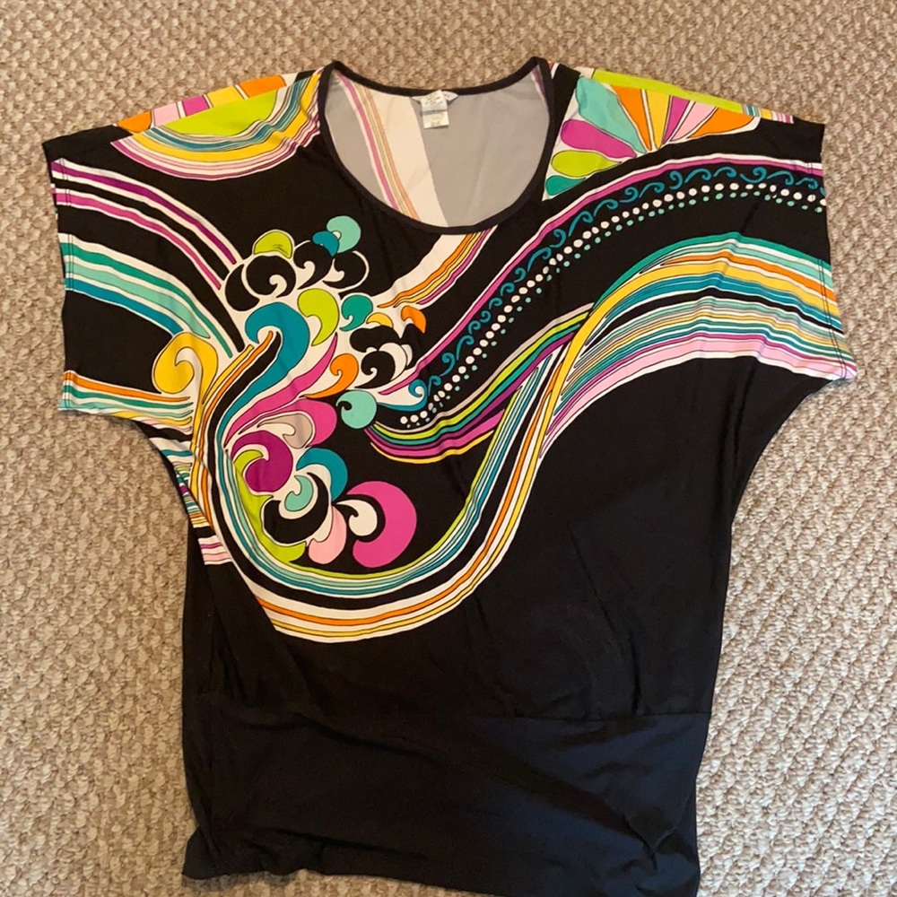 Trina Turk Multicolor Beach Cover Up.